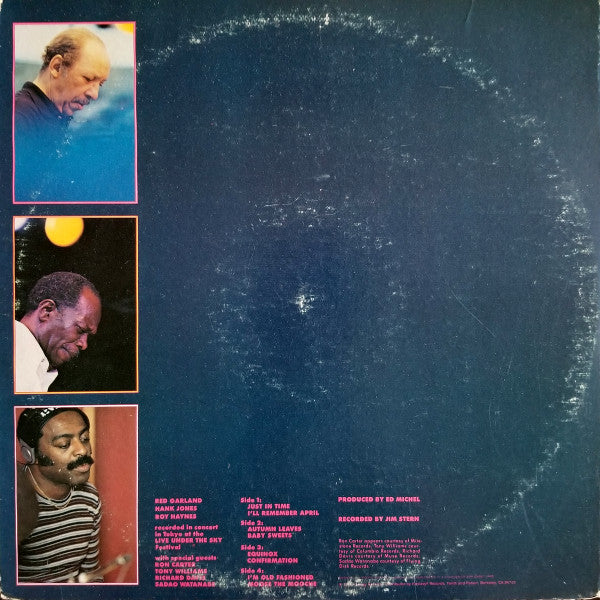 Galaxy All-Stars In Tokyo, Red Garland, Hank Jones, Roy Haynes : Live Under The Sky (2xLP, Album)