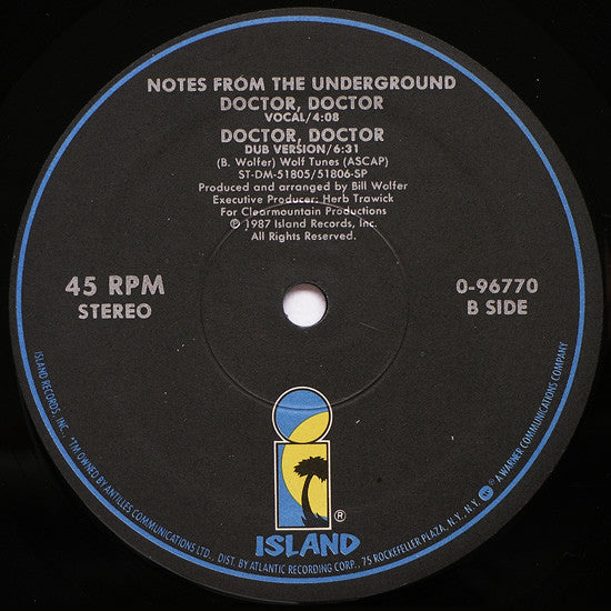 Notes From The Underground (2) : Give It To Me (12")