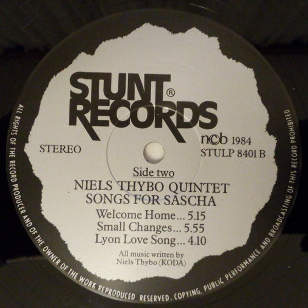 Niels Thybo Quintet : Songs For Sascha (LP, Album)