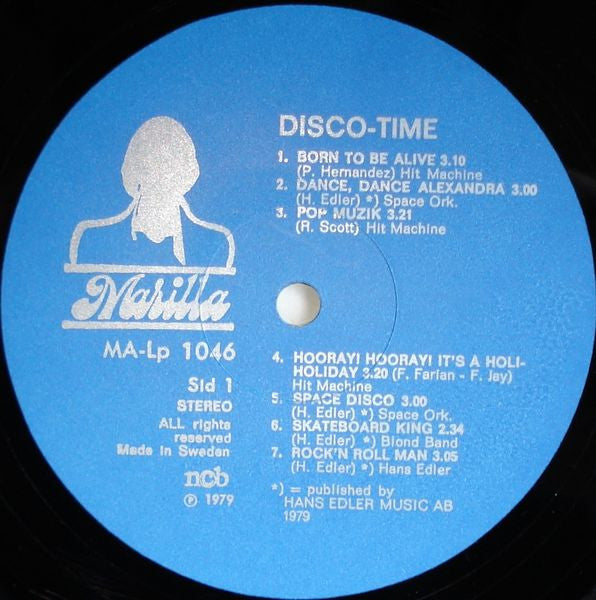 Various : Disco-Time (LP, Comp)