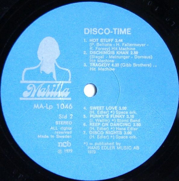 Various : Disco-Time (LP, Comp)