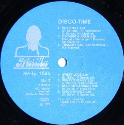 Various : Disco-Time (LP, Comp)