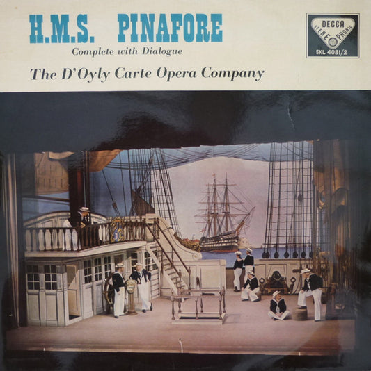 D'Oyly Carte Opera Company : H.M.S. Pinafore (2xLP, Album, ED1)