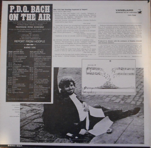 P.D.Q. Bach : Report From Hoople: P.D.Q. Bach On The Air (LP)