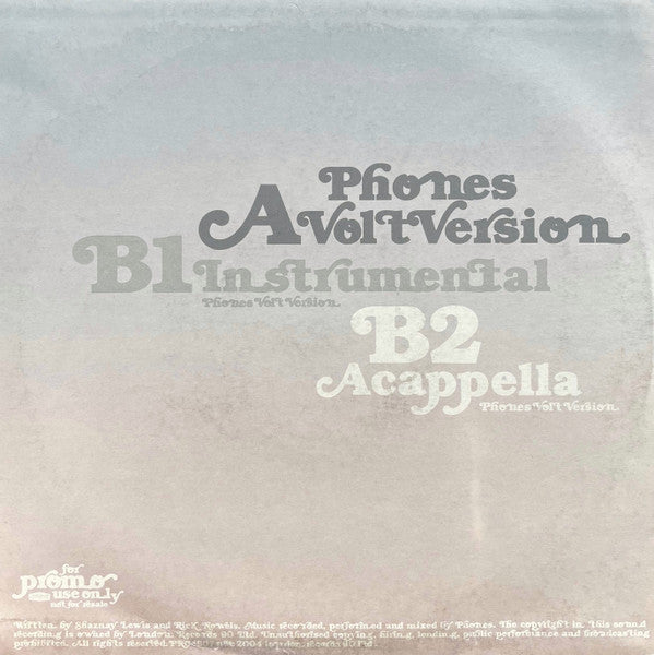 Shaznay Lewis : Never Felt Like This Before (10", Promo)