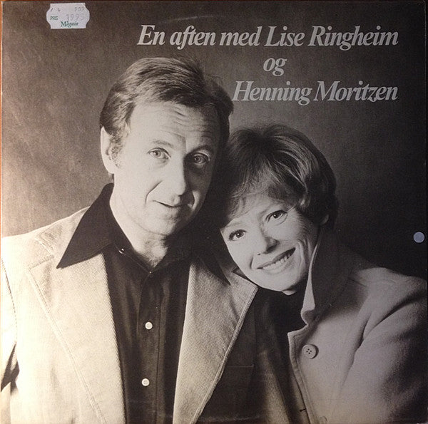 Lise Ringheim Og Henning Moritzen : En Aften Med Lise Ringheim Og Henning Moritzen (LP, Album, Liv)