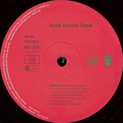 The Rock Steady Crew : Uprock (12")