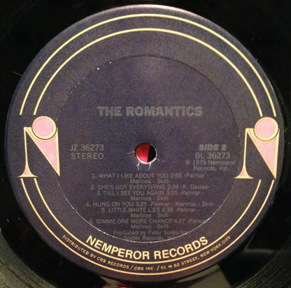 The Romantics : The Romantics (LP, Album, Ter)