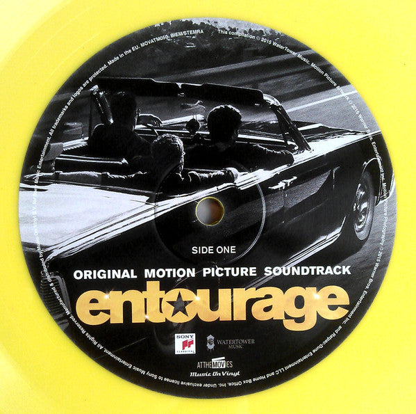 Various : Entourage (Original Motion Picture Soundtrack) (LP, Album, Comp, Ltd, Num, Yel)