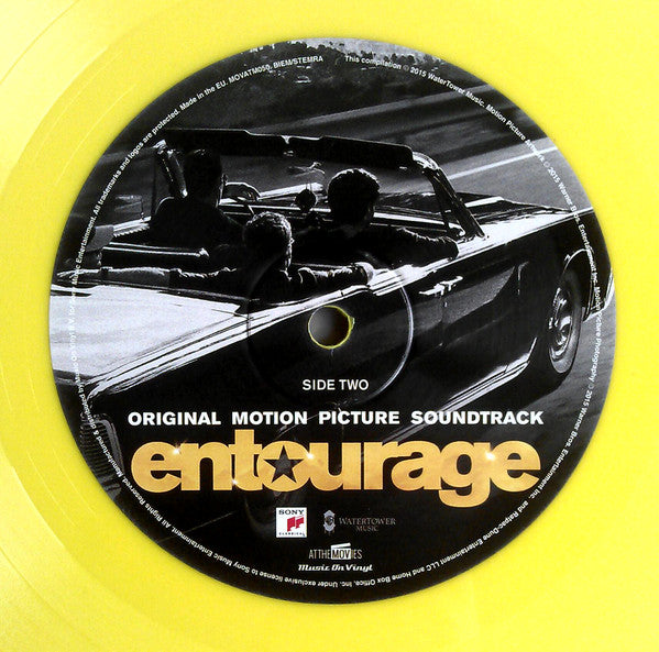 Various : Entourage (Original Motion Picture Soundtrack) (LP, Album, Comp, Ltd, Num, Yel)