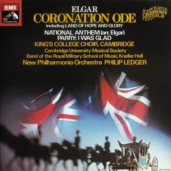 Sir Edward Elgar, New Philharmonia Orchestra, Philip Ledger : Coronation Ode (LP, Album, Quad, Gat)