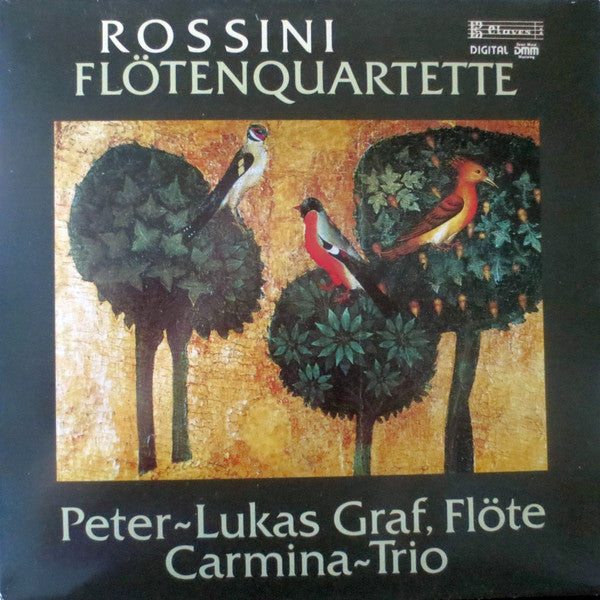 Gioacchino Rossini, Peter-Lukas Graf, Carmina-Streichtrio : Flötenquartette (LP, Album, DMM)