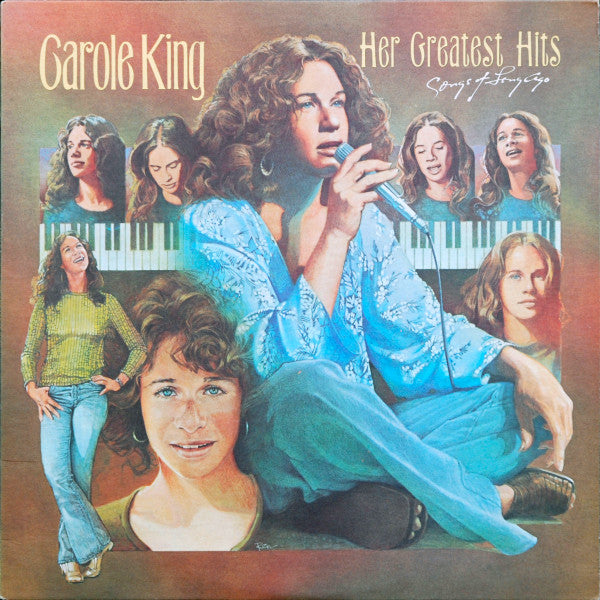 Carole King : Her Greatest Hits (Songs Of Long Ago) (LP, Comp, Pit)