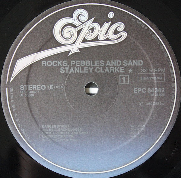 Stanley Clarke : Rocks, Pebbles And Sand (LP, Album)