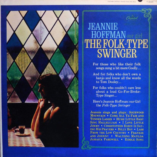 Jeannie Hoffman : The Folk-Type Swinger (LP, Album, Mono)