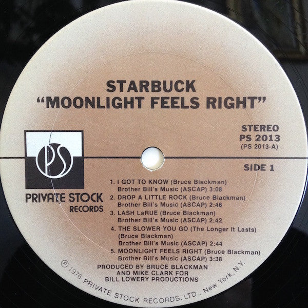 Starbuck (2) : Moonlight Feels Right (LP, Album, Ter)