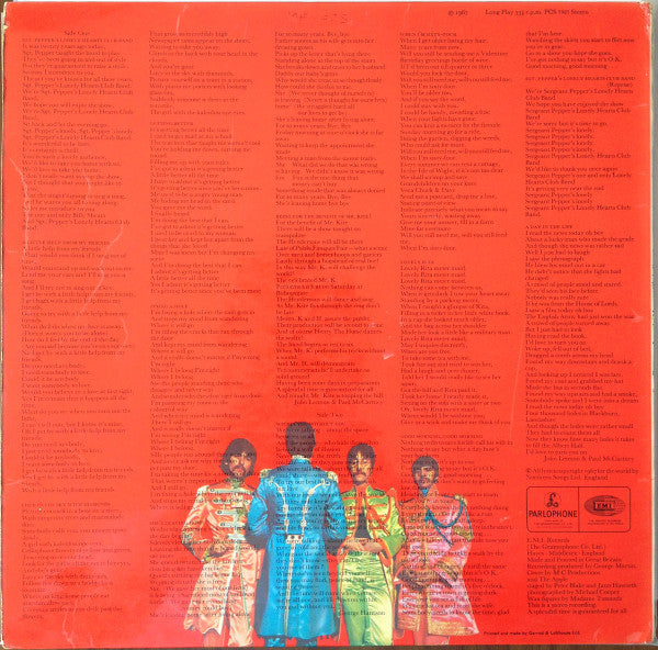 The Beatles : Sgt. Pepper's Lonely Hearts Club Band (LP, Album)