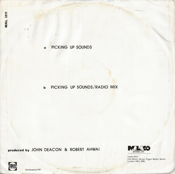 Man Friday (3) & Jive Junior : Picking Up Sounds (12", Single)