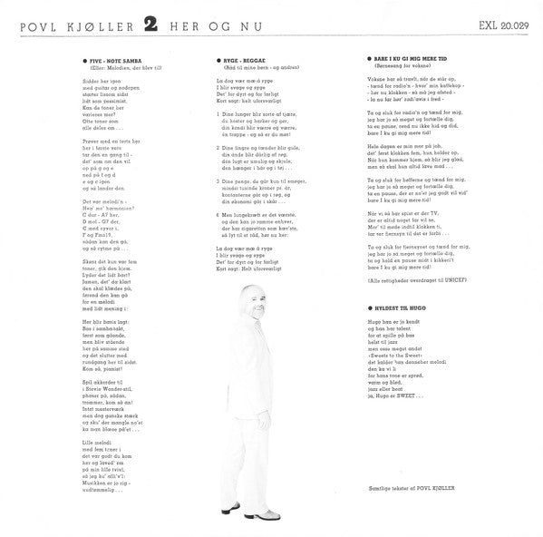 Povl Kjøller : Her Og nu (LP, Album)