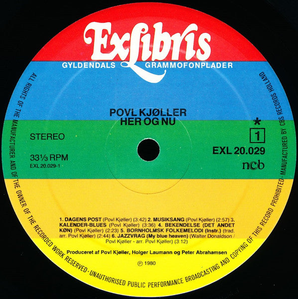 Povl Kjøller : Her Og nu (LP, Album)
