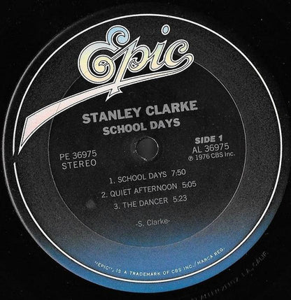 Stanley Clarke : School Days (LP, Album, RE, Pit)