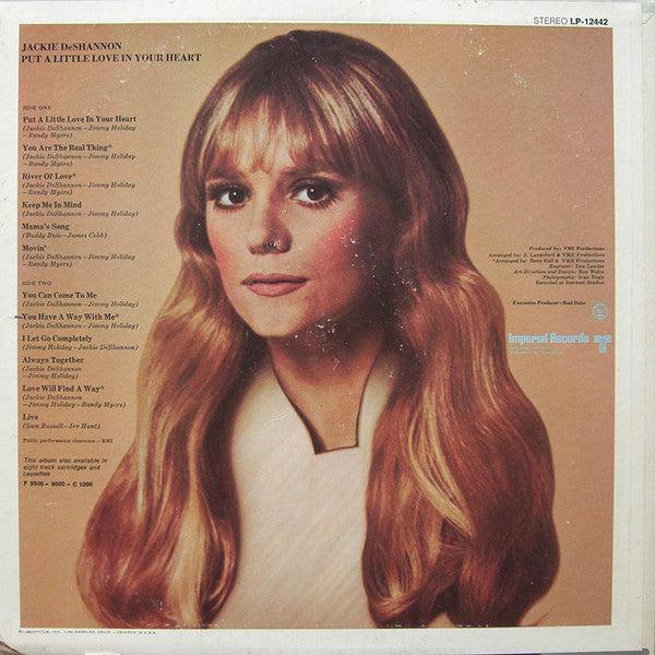 Jackie DeShannon : Put A Little Love In Your Heart (LP, Album)