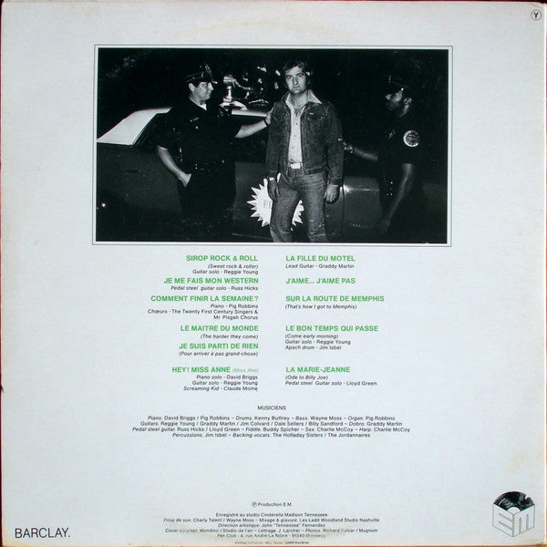 Eddy Mitchell : Sur La Route De Memphis (LP, Album, Gat)