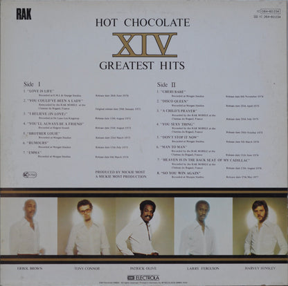 Hot Chocolate : XIV Greatest Hits (LP, Comp, M/Print)