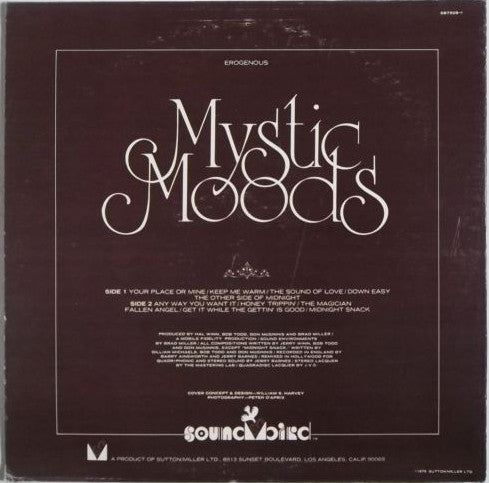 The Mystic Moods Orchestra : Erogenous (LP, Album, RE)