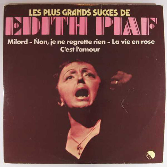 Edith Piaf : Les Plus Grands Succes De Edith Piaf (25 Gouden Successen) (2xLP, Comp)