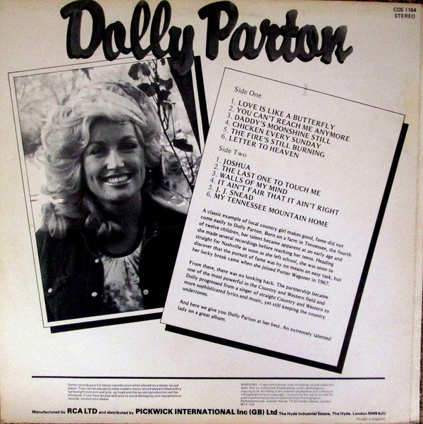 Dolly Parton : Dolly Parton (LP, Comp)