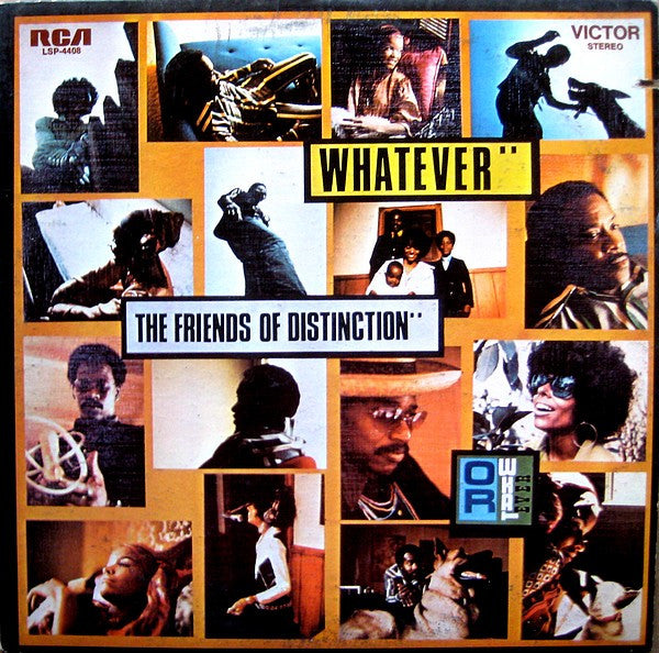 The Friends Of Distinction : Whatever (LP, Album, Roc)