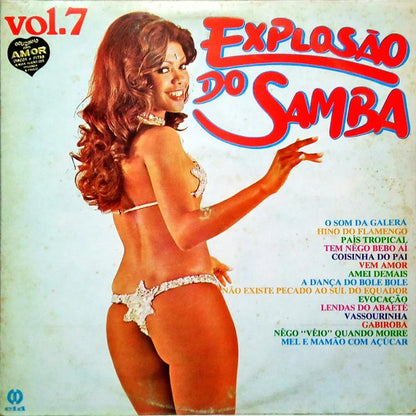 Conjunto Explosão Do Samba : Explosão Do Samba Vol. 7 (LP, Album)