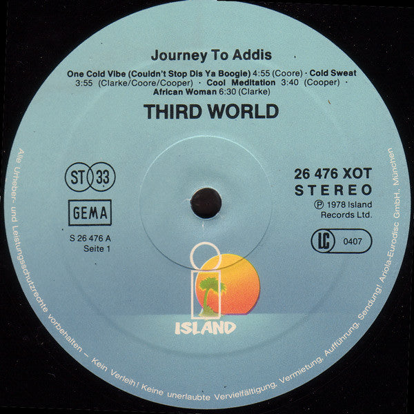 Third World : Journey To Addis (LP, Album, RP)