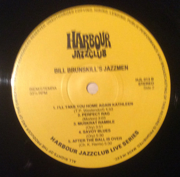 Bill Brunskill's Jazzmen : Harbour Jazzclub Live (LP)