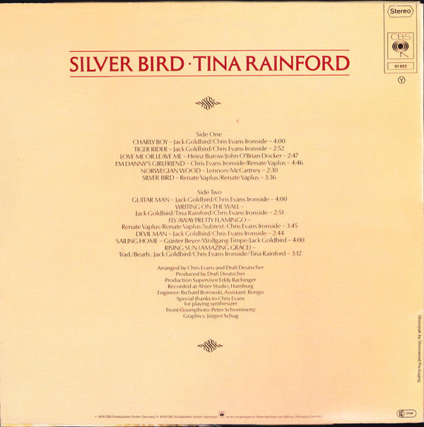 Tina Rainford : Silver Bird (LP, Album)