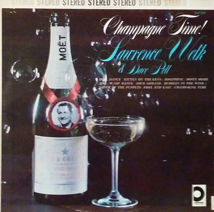 Lawrence Welk And His Orchestra - Dave Pell & His Orchestra : Champagne Time (LP, Album)