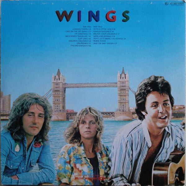 Wings (2) : London Town (LP, Album)