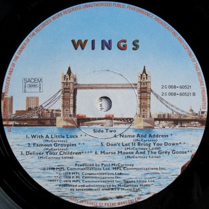 Wings (2) : London Town (LP, Album)