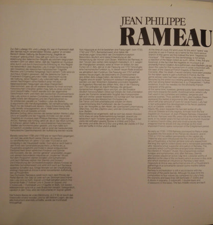 Jean-Philippe Rameau - La Petite Bande - Sigiswald Kuijken : Orchestersuite Aus "Hippolyte Et Aricie 1733" (LP, Gat)