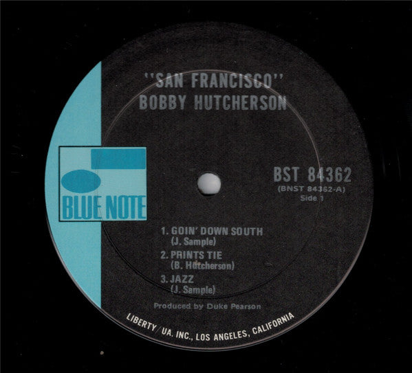 Bobby Hutcherson Featuring Harold Land : San Francisco (LP, Album)