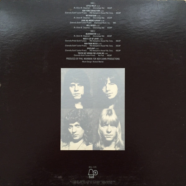 The Sweet : The Sweet Featuring "Little Willy" & "Blockbuster" (LP, Album, Comp, Mon)