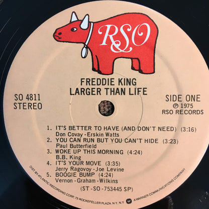 Freddie King : Larger Than Life (LP, Album)