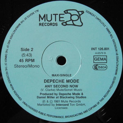 Depeche Mode : Just Can't Get Enough (12", Maxi)