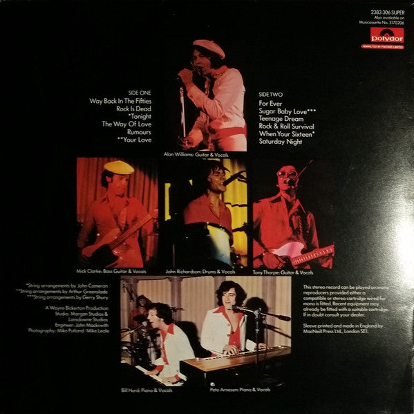 The Rubettes : Wear It's 'At (LP, Album, Gat)