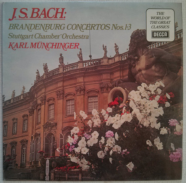 Johann Sebastian Bach, Stuttgarter Kammerorchester, Karl Münchinger : Brandenburg Concertos Nos. 1-3 (LP, Comp)