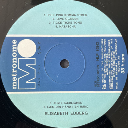 Elisabeth Edberg : Elisabeth Edberg (LP, Comp)