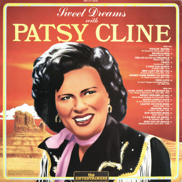 Patsy Cline : Sweet Dreams With Patsy Cline (LP, Comp)