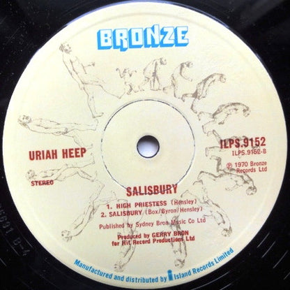 Uriah Heep : Salisbury (LP, Album, RE, Gat)