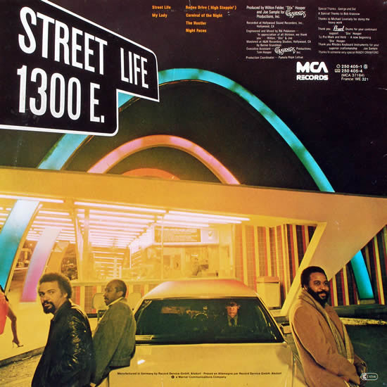 The Crusaders : Street Life (LP, Album, RE)